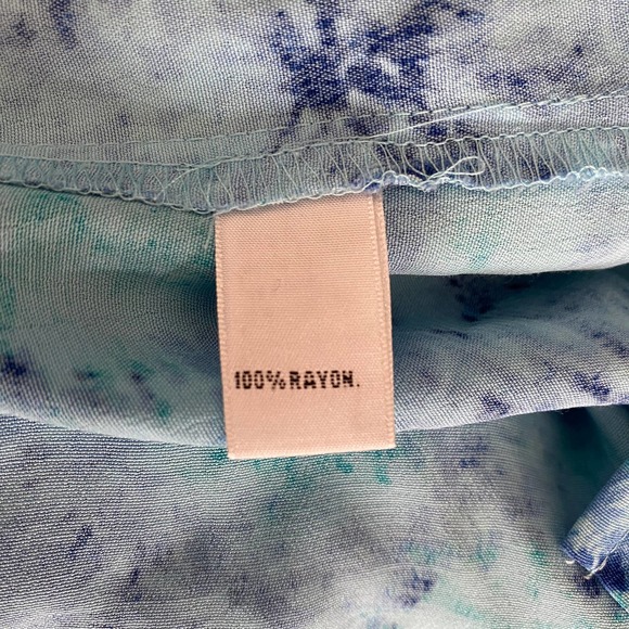 Josephine Chaus Studio Woman's Hi-Neck Short Sleeve Button Down Sz 12 - Picture 7 of 8